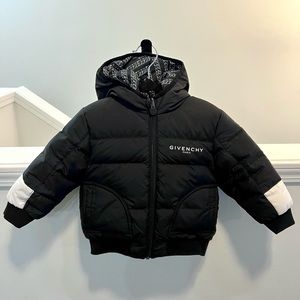 Unisex Toddler Givenchy Winter Coat (Reversible) Like New